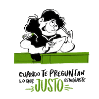 Escuela Estudio Sticker by Carozzi