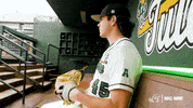 College Baseball Blake GIF by GreenWave