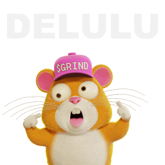 Awkward Hamster Sticker by Grind