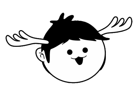 Deer Kawai Sticker