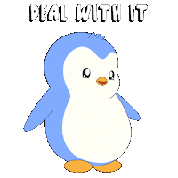 Sunglasses Deal With It Sticker by Pudgy Penguins