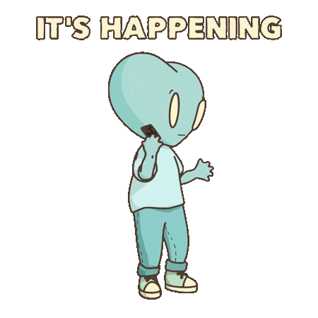 Happening Phone Call Sticker by LT3 Creations