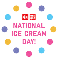 Ice Cream Mochi Sticker by UNIQLO
