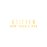 New Years Eve Nye Sticker by E11EVEN MIAMI
