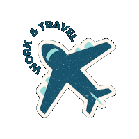 Travel Work Sticker by palmacoliving