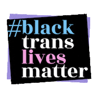 Lgbt Translivesmatter Sticker by Trans Lifeline