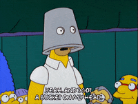 homer simpson crowd GIF