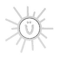 Happy Sun Sticker