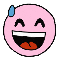 Pink Reaction Sticker