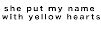 Yellowhearts Sticker by Ant Saunders