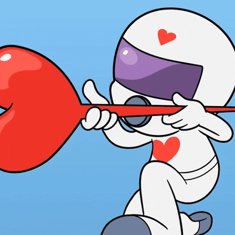 VeeFriends love heart positivity veefriends GIF