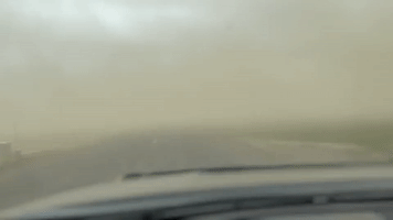 Dust Storm Brings Low Visibility to East Idaho