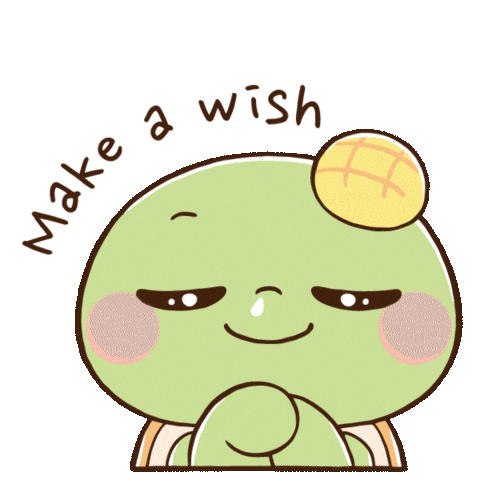 Best Wishes Wish Sticker