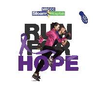 runforhope run running runforhope run for hope Sticker