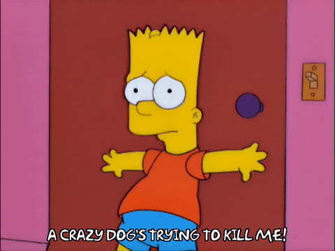 sad bart simpson GIF