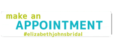 Wedding Dress Appointment Sticker by Elizabeth Johns Bridal Couture