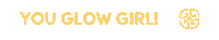 Glowing Skin Sticker by Beaumore