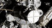 news space nasa international space station jessica meir GIF