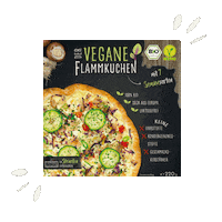 Vegan Bio Sticker by Der Vegane Flammkuchen