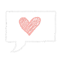 Heart Vegan Sticker by Der Vegane Flammkuchen