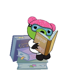 Bear Read Sticker by DeddyBears