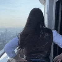 Hair Flip GIF by Empire State Building