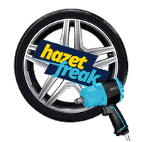 hazetfreak werkzeug powertools rim spinning wheel Sticker