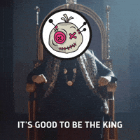 voodootoken king memecoin pulsechain voodootoken GIF