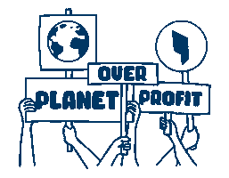 Climate Change Protest Sticker by Bank Australia