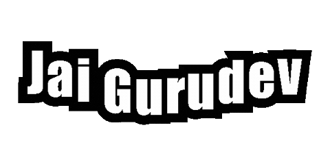 Jai Gurudev Sticker