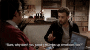 emoji dating GIF by CBS