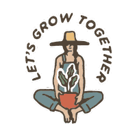 APOTTEDPLANT love plant plants grow Sticker