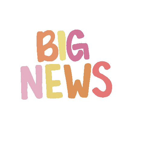 Happy News Sticker