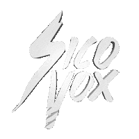 sicovox logo dj producer vox Sticker
