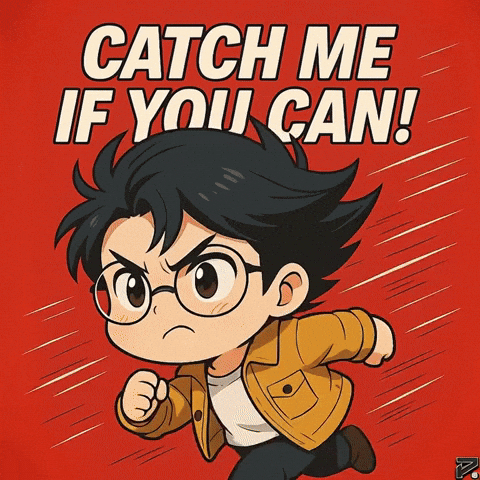 Catch Me If You Can Speed GIF by Persona