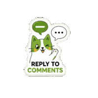 Comment Sticker by AB Media USA
