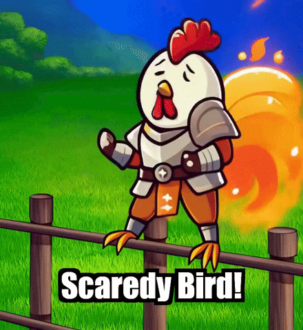 Scared Surprise GIF by Zorooster