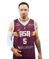 Basketball Hello Sticker by Alliance Sport Alsace