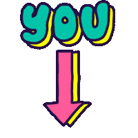 Swipe Up Right Here Sticker