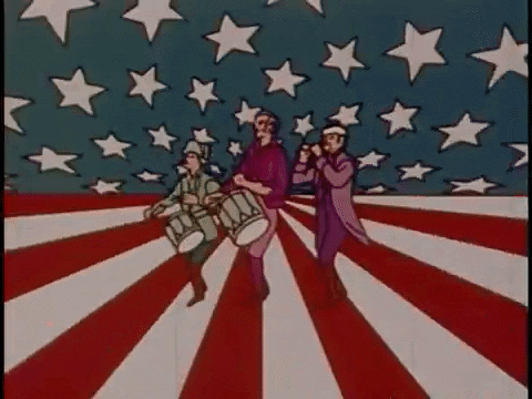 Fourth Of July Vintage GIF