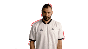 Listen Karim Benzema Sticker by adidas