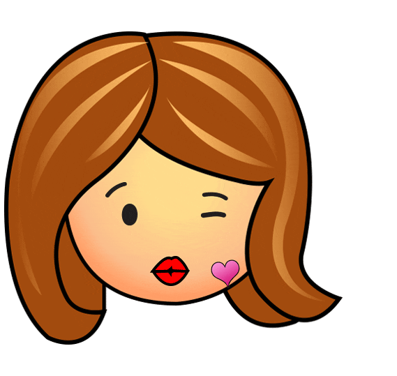 I Love You Hearts Sticker by Moxies