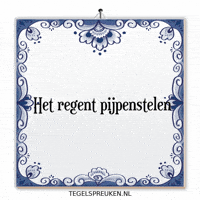 Water Storm GIF by Tegelspreuken.nl