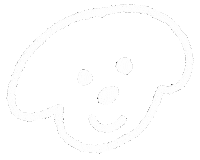 犬 白 Sticker