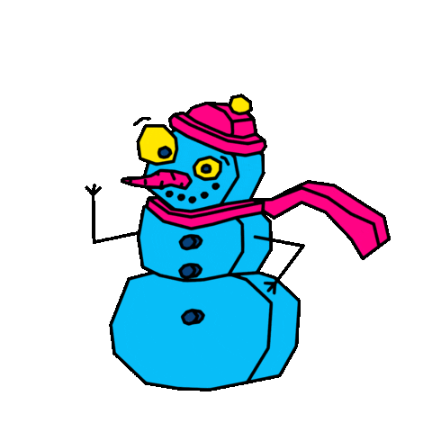 Christmas Snow Sticker