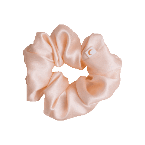 MoonchildSleeps giphygifmaker scrunchies scrunchies silkscrunchie moonchild spinning moonchildsleep Sticker