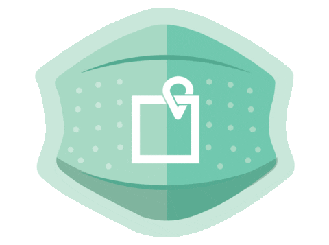 Mask Sticker by Intersection