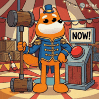 Hitting Circus Tent GIF by BONK