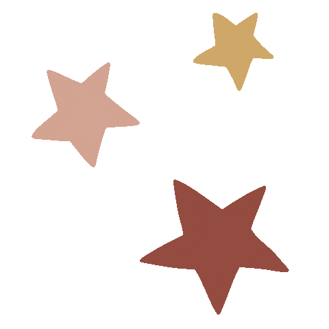 Christmas Stars Sticker by lettersandbeauties