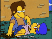 Scared Season 4 GIF by The Simpsons